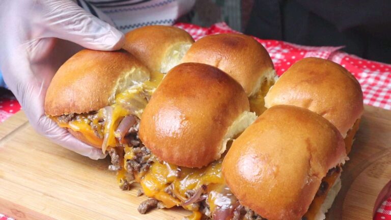 Quick and Easy Beef Sliders at Home