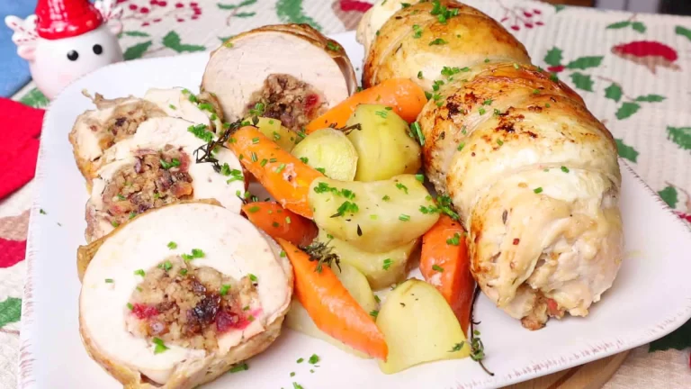 Christmas Chicken Roast Great Dinner Recipe