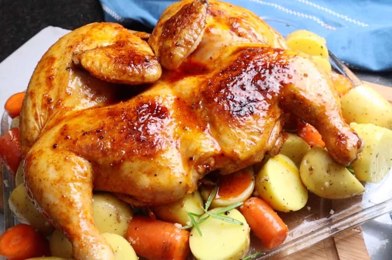 Tastiest Juiciest Chicken Roast Dinner