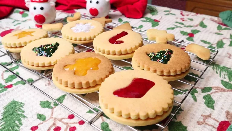 Christmas Jam Drop Cookie Recipe