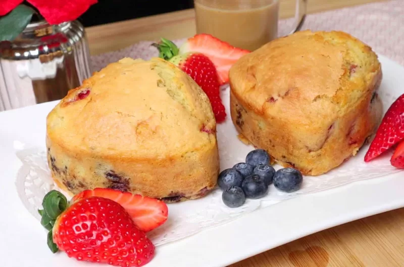 2 Ingredients MUFFIN CAKE Low-Fat I Just Add Water to it!