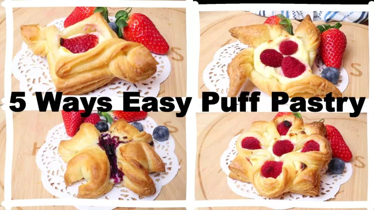 5 Ways Easy Puff Pastry Desserts