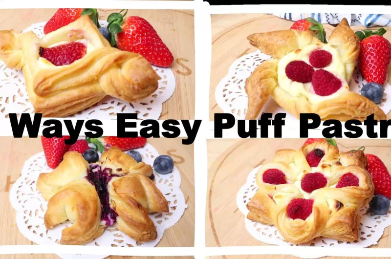 5 Ways Easy Puff Pastry Desserts