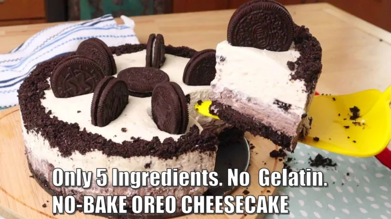 No-Bake Oreo Cheesecake Recipe