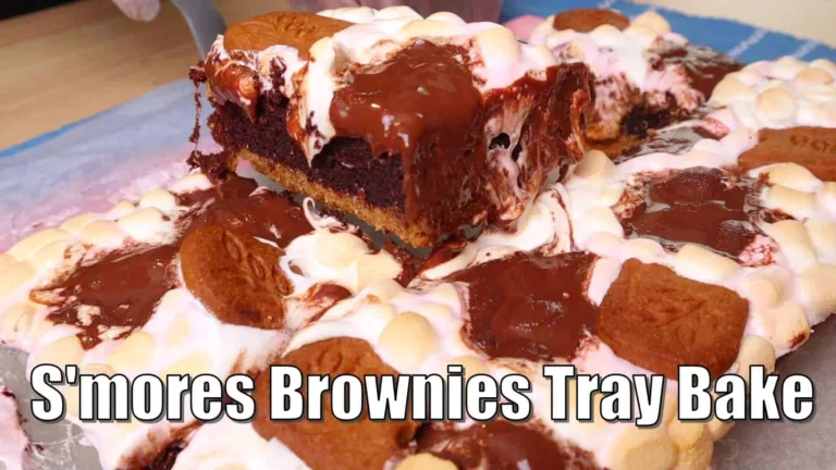 S’mores Brownie Tray Bake Recipe