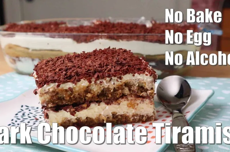 Dark Chocolate Tiramisu Dessert