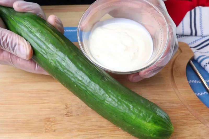 Healthy Cucumber Breakfast Salad