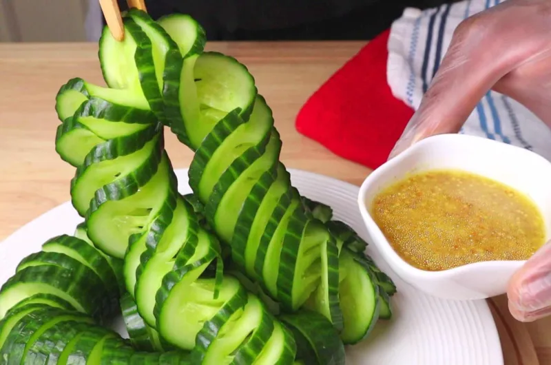 Easy Cucumber Salad for Weight loss