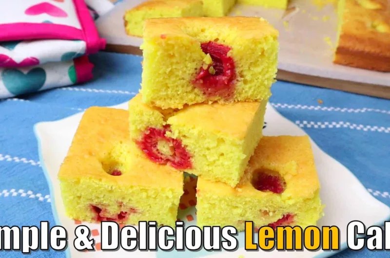 Very Simple and Delicious Lemon Cake to make