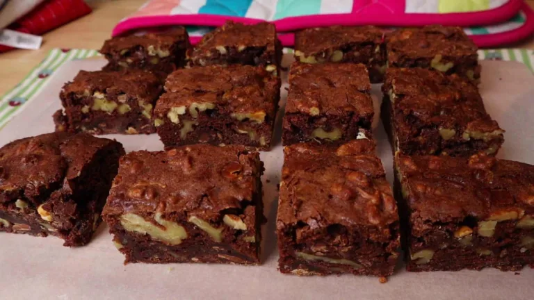 Easy Nut Brownies Recipe