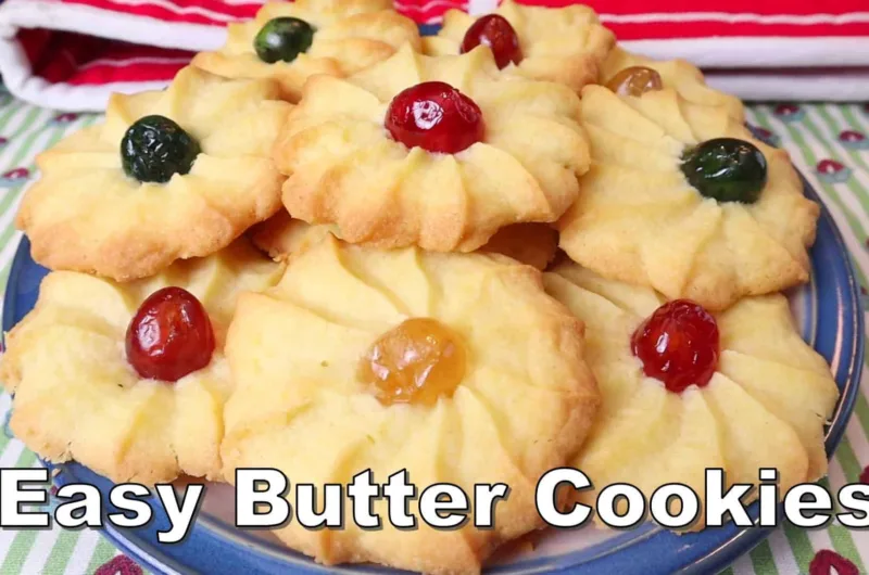 Easy Soft Butter Cookies