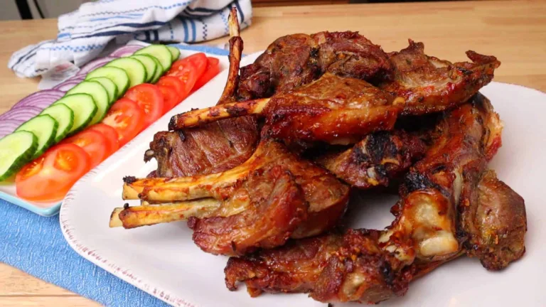 Spicy Garlic Herb Roasted Lamb