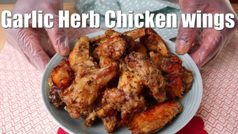 Garlic Herb Chicken Wings: A Flavorful Delight