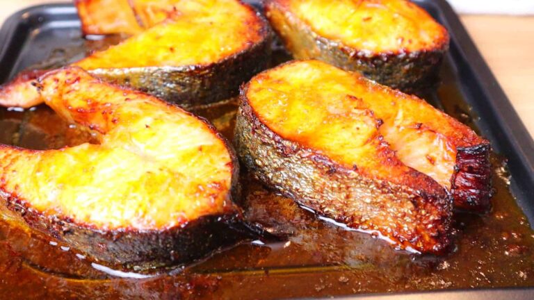 Best Ever Quick and Easy HONEY ROAST SALMON with your Air Fryer