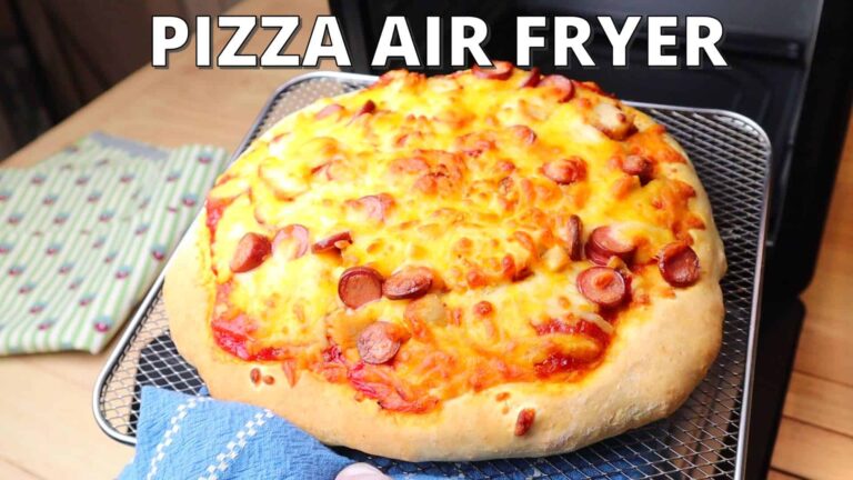 Easy Homemade PIZZA with Air Fryer OVEN