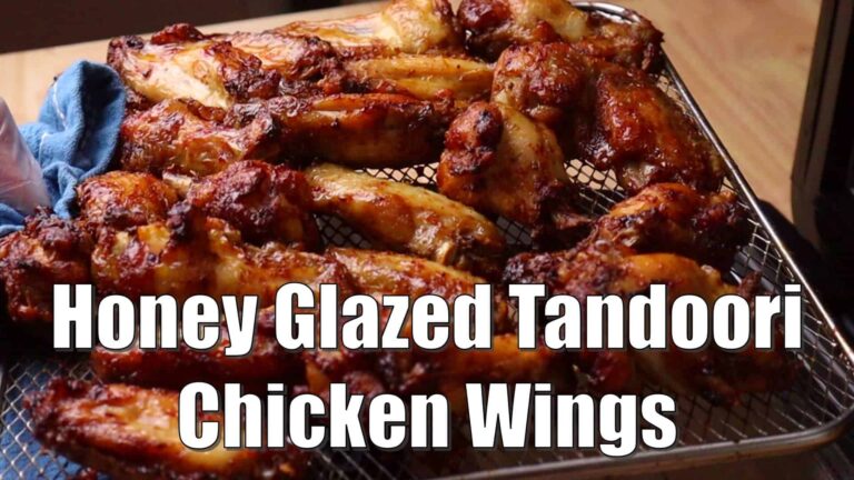 Honey Glazed Tandoori Chicken Wings