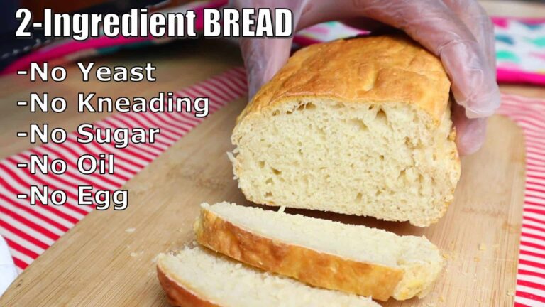 How to Make Delicious 2-Ingredient Bread