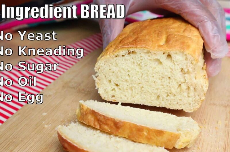 How to Make Delicious 2-Ingredient Bread