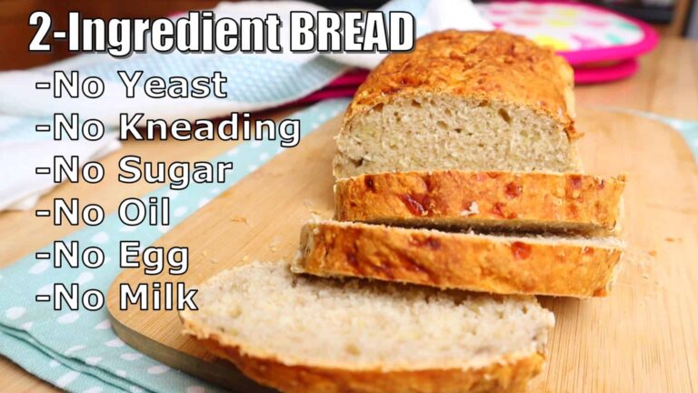The Simplest 2-Ingredient Bread