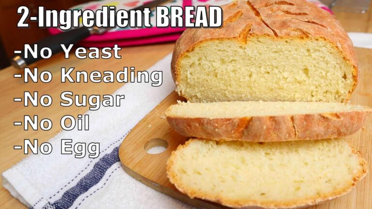 Quick and Easy 2-Ingredient Bread
