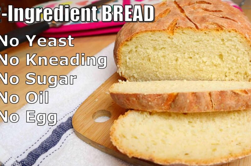 Quick and Easy 2-Ingredient Bread