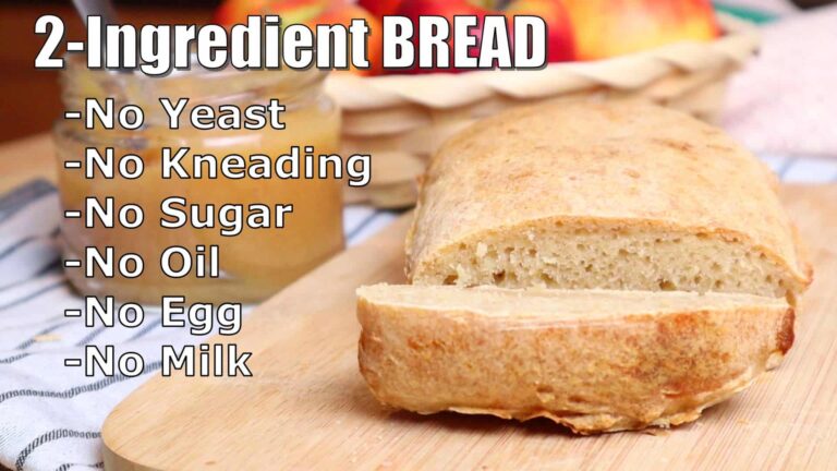 Easy & Delicious 2-Ingredient Bread