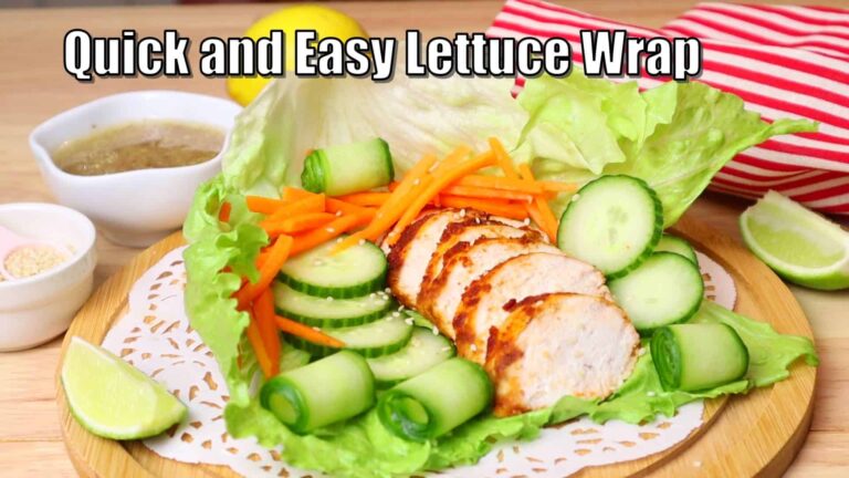 Quick and Easy Lettuce Wrap
