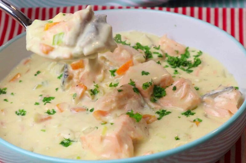 Creamy Salmon Chowder Recipe