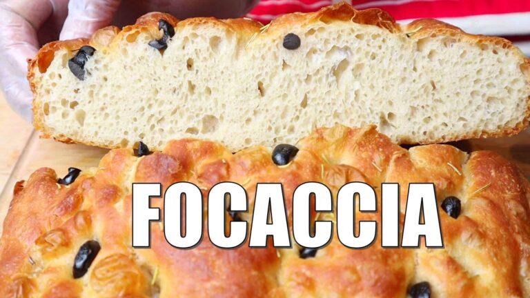 Easy No-Knead Focaccia Bread