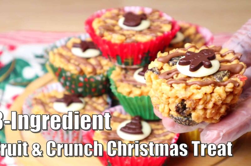 Fruit & Crunch Christmas Treat (3 Ingredients)